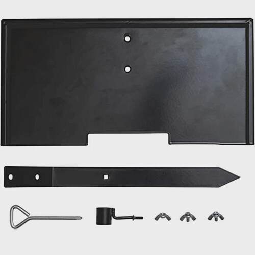 铁艺墓碑标记架爱人纪念石支架宠物纪念铭牌桩金属墓碑标志