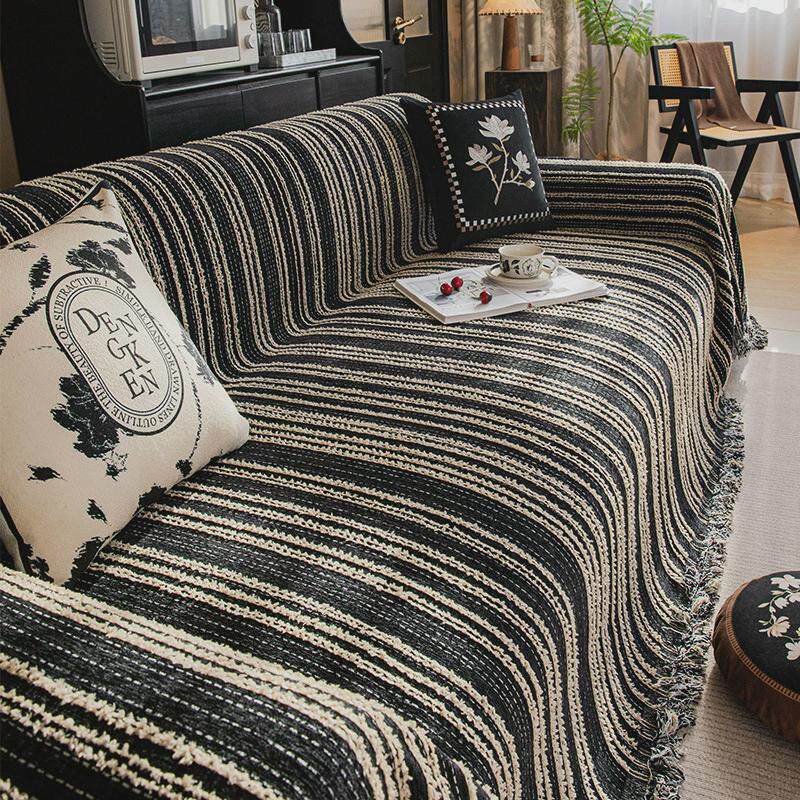 2024新款沙发四季通用垫盖布防滑耐脏沙发套罩毯一片式全盖沙发巾