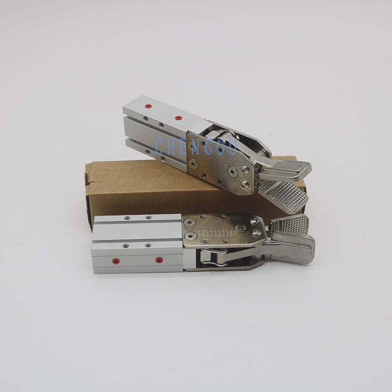 天行机械手90度i翻转水口夹具上防落气缸jd16152015d/s夹子下气