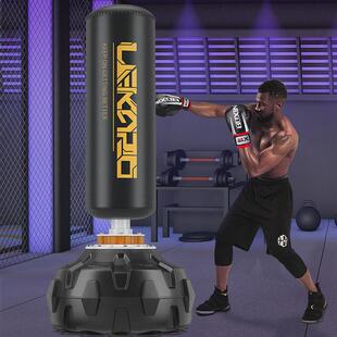 健倍爱拳击柱散打立式家用成人沙包不倒翁儿童跆拳道训练拳击沙袋