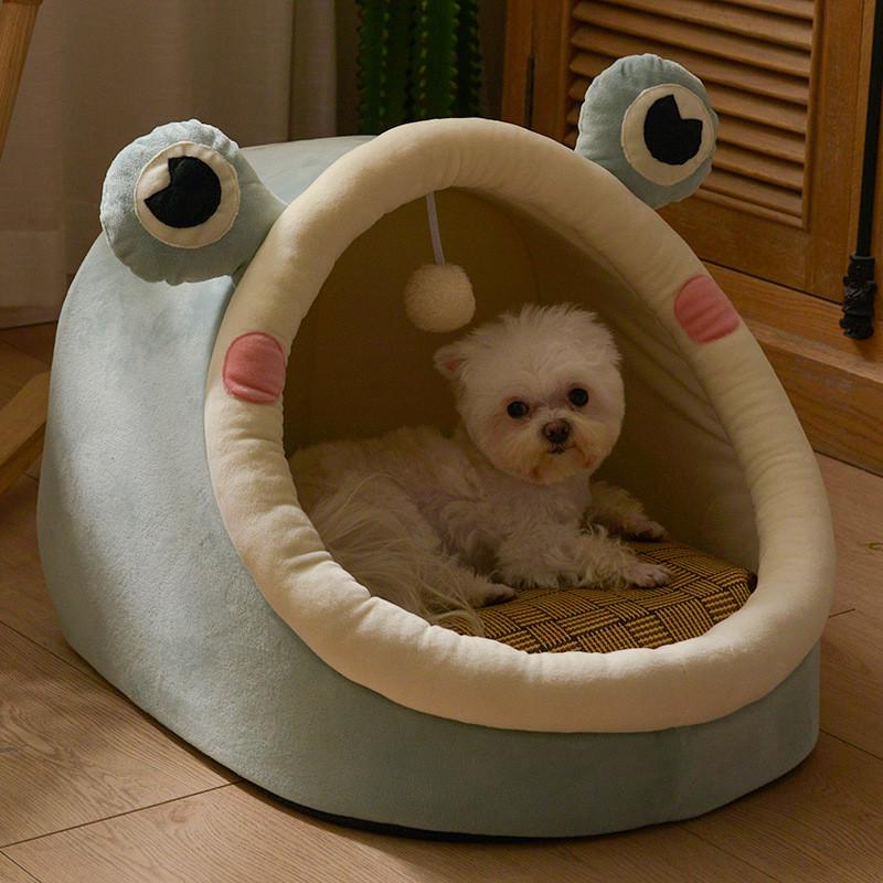 狗狗窝冬季保暖冬天猫窝可拆洗泰迪秋冬款小型犬四季宠物用品