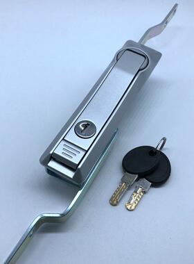 ms828l-2sc01锁芯银色连杆锁，电柜门锁，门锁配电箱，机箱机柜锁