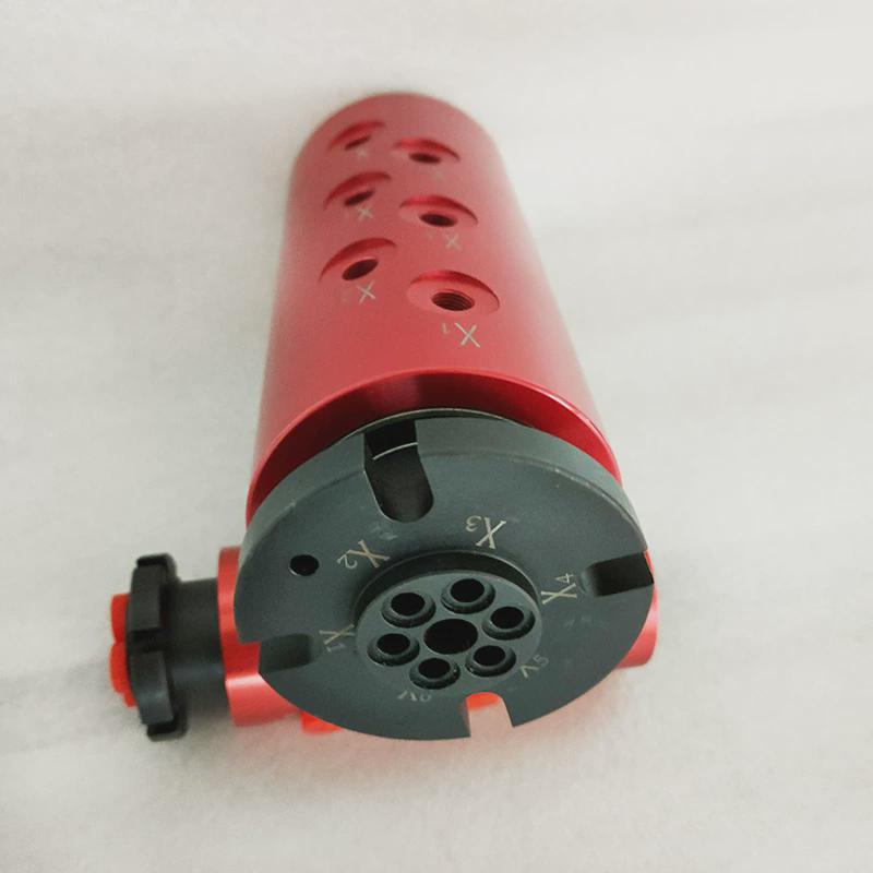 6通路旋转接头国产杜博林多通道液压接头车床卡盘用旋转接头