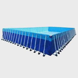 支架游泳池大型移动帆布水池家用游泳池户外儿童水上乐园冲浪池