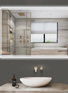 智能镜发光镜智能浴室镜壁挂式魔镜灯镜一体卫生间防雾镜led镜