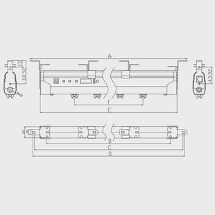 KESD 60X离子风棒静电消除器工业高频离子棒 凯仕德