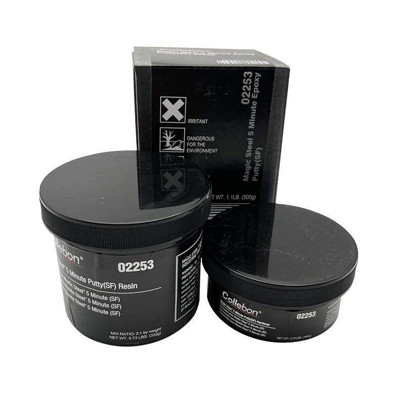 impa812262快速修补剂sf金属工业高强度水泥快干管道裂缝密封泥胶