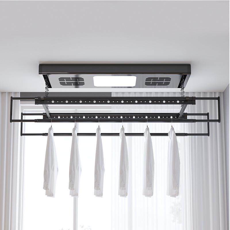 纤薄智能电动晾衣架家用升降式晾衣阳台隐形式吊顶晾衣杆机,收纳整理,置地/升降晾晒衣架,淘宝优惠券,粉丝福利购,淘宝优惠卷
