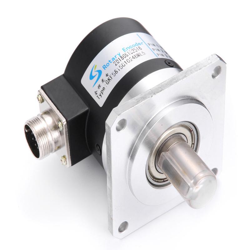 全控生产加工主轴法兰抗干扰1024线数控车床编码器差分5V