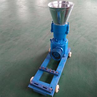 德申小型家用草粉颗粒机豆杆挤粒成型设备直连式玉米粒造粒机