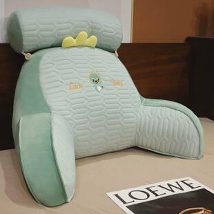 TUF4夏季 冰丝凉席靠垫软包护腰靠枕大靠背沙发抱枕床上床头看书枕