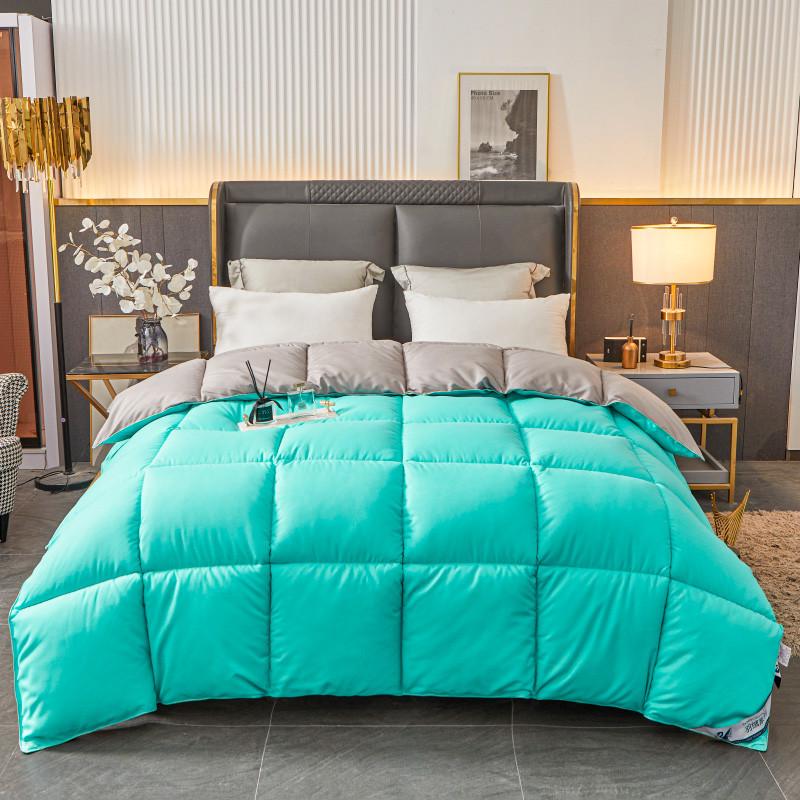 厂家直销羽丝绒被子秋冬加厚保暖被芯春秋被夏被酒店代发批发被子