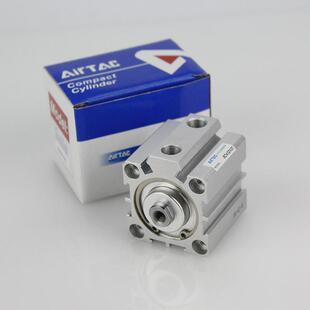 sda32气缸亚德客薄型16x10b缸径20/30/40/50/60/70sdaj可调行程