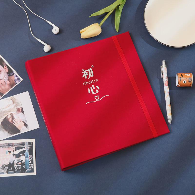 寸可写字diy5插页式相册6本宝宝儿童成长手账日记记录纪念册集