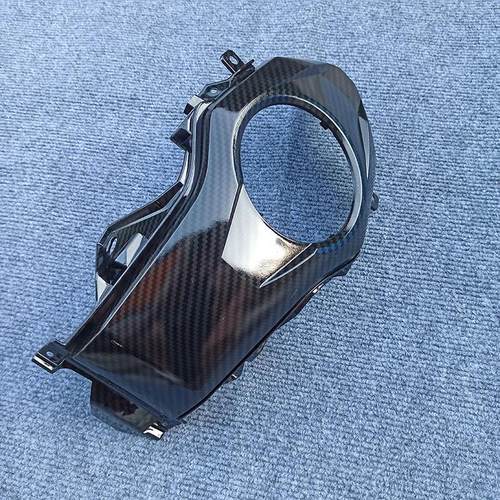 适用Grom MSX125 SF摩托车油箱罩配件2016-18款改装碳纤维纹外壳