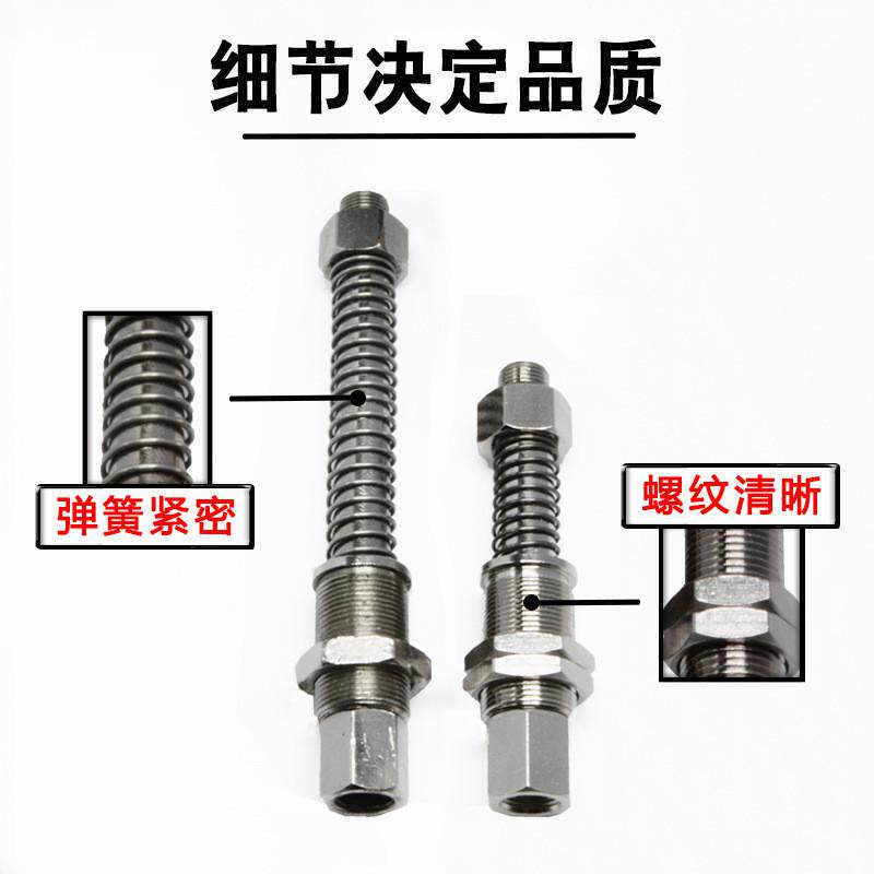 气动配件金具支架杆子m16xl88/130工业机械手真空吸盘金具组