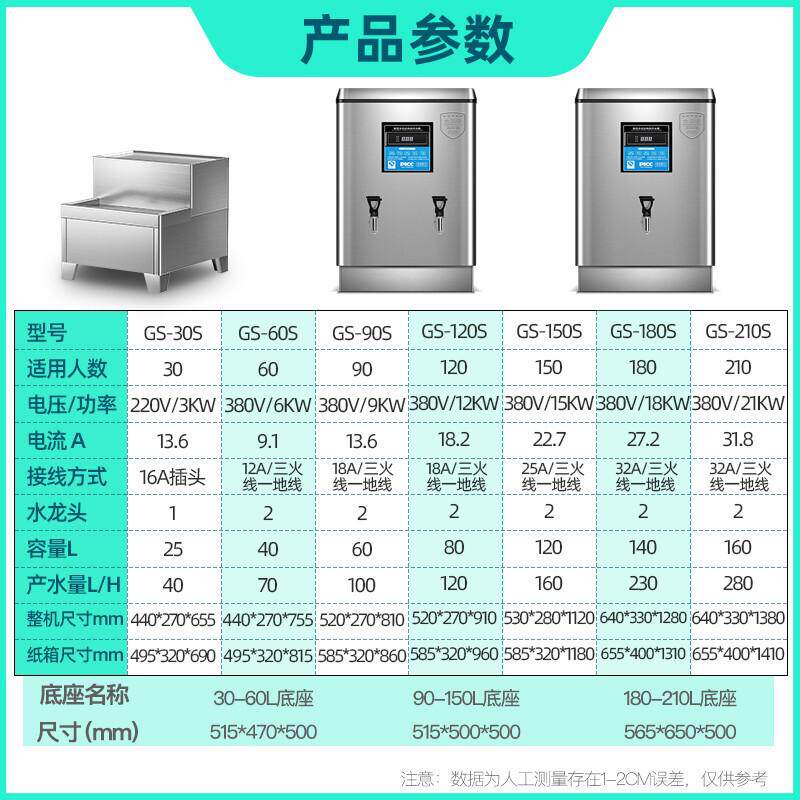 广绅电器开水器商用饮水机全自动电热大容量奶茶店烧水器学校工厂