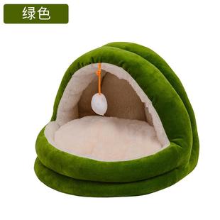 猫窝四季 可拆洗狗窝宠物用品 用猫咪床半封闭式 房子幼猫秋冬季