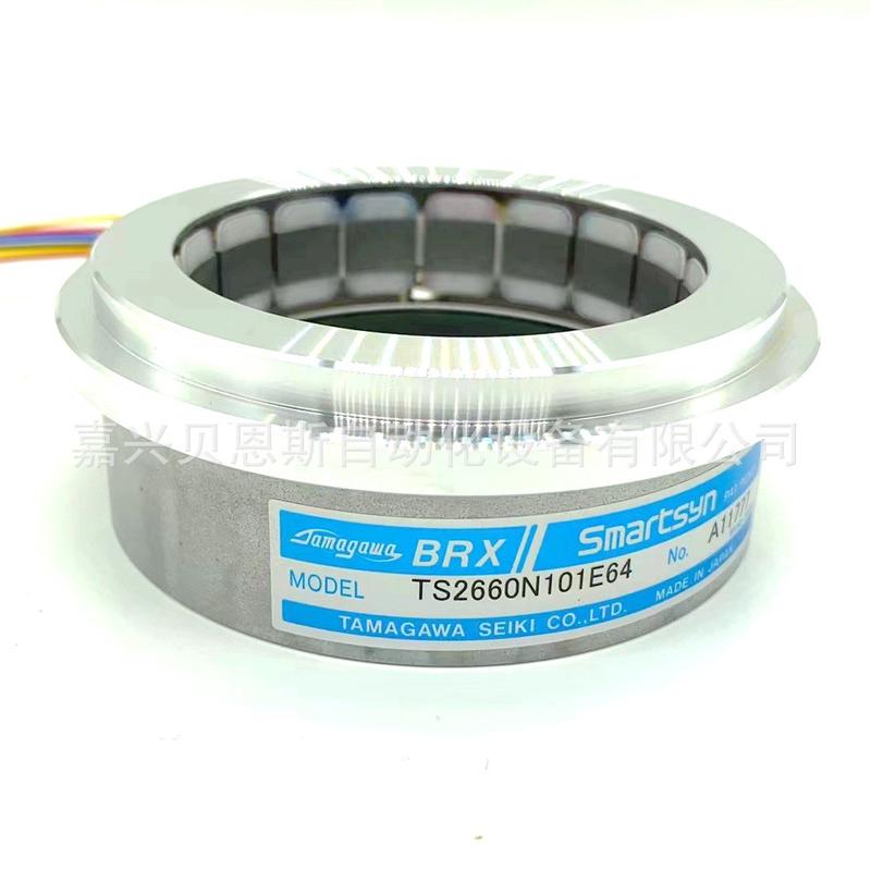 TS2660N101E64多摩川原装BRX内置型旋转变压器30mm孔编码器现货