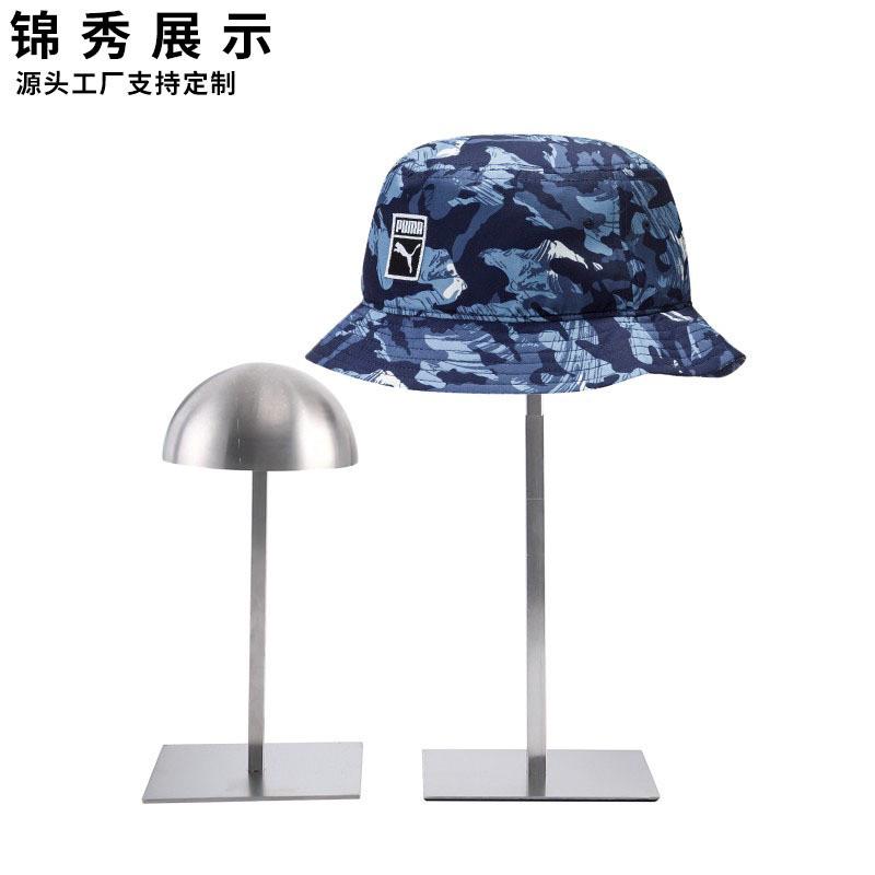 不锈钢帽子展示架子儿童帽架帽托服装店帽子陈列架落地式帽撑道具