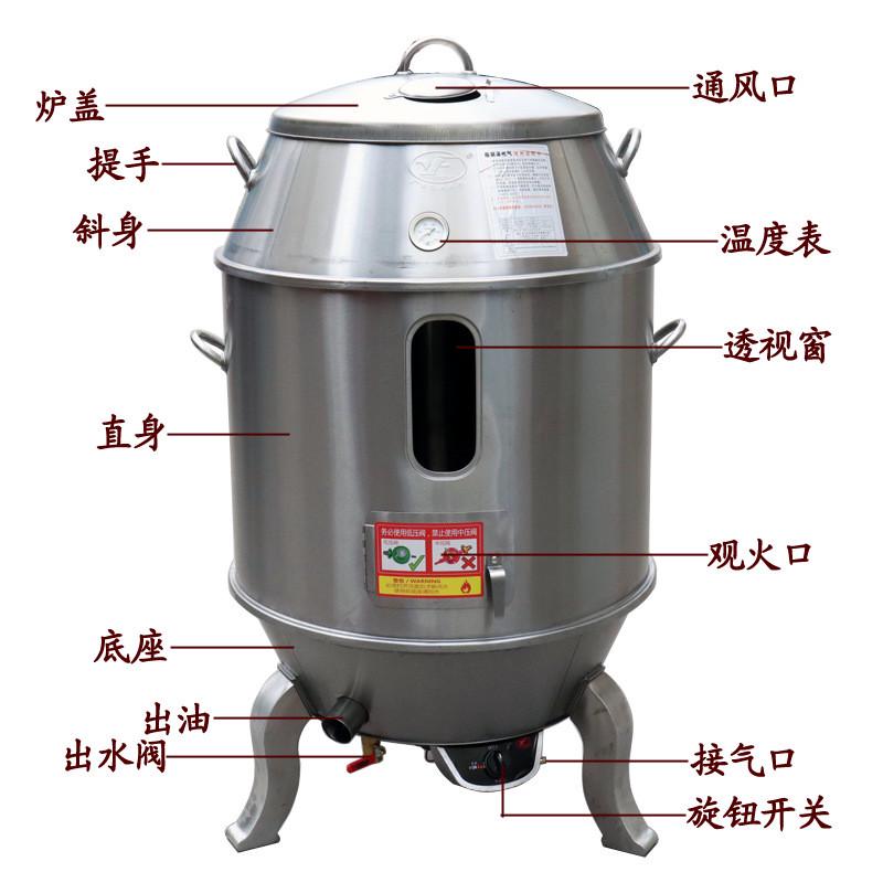 三水永丰燃气烤鸭炉商用加厚双层烧鸭炉烧鹅炉烧腊炉叉烧炉烤鸡炉