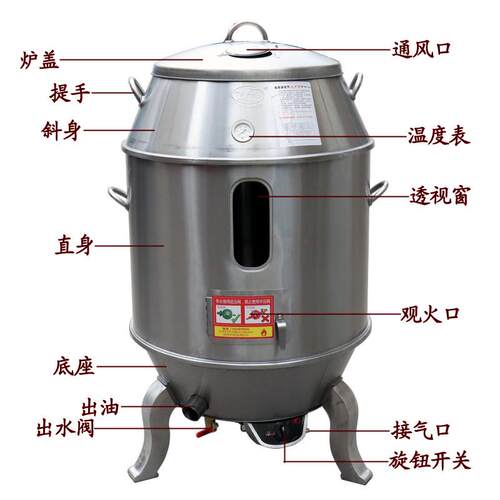 三水永丰燃气烤鸭炉炉加厚双层烧鸭商用烧鹅炉烧腊炉叉烧炉烤鸡炉