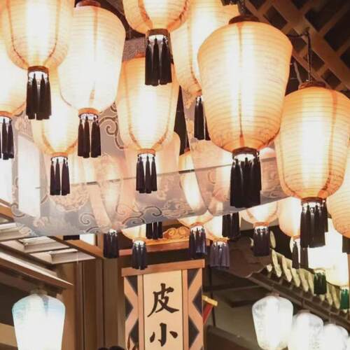 西安大唐网红不夜城灯笼影视道具景区步行街户外文旅灯笼景观灯笼