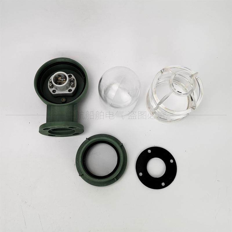 船用厂家直销白炽壁灯wb-2b220v60w壁式安装合成树脂防水灯塑料