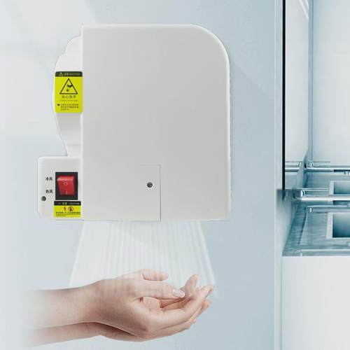 镜后干手器全自动感应高速烘手器不锈钢组合柜卫生间商用干手机