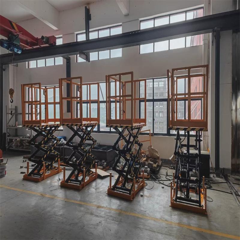 小型升降台车间上下运输货物问仓储升降机液压升降设备升降