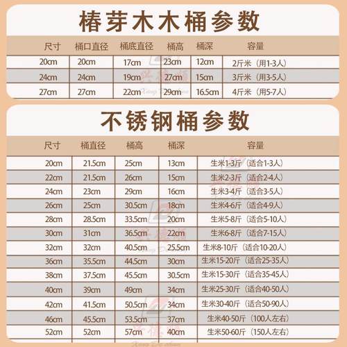 热销70yf蒸桶蒸饭木桶椿芽木桶饭蒸饭米饭桶甑子手工蒸笼家用木正