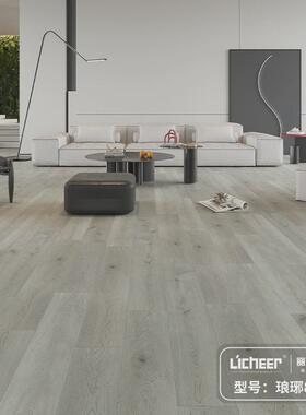 fnn1spc石锁扣地板8.5mm同步对花静音石塑晶防水耐磨加厚翻新