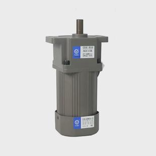 220v小型调速电机120w交流马达带调速器单相异步齿轮减速电机