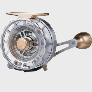 蚁王巡洋舰海筏轮比70大轮盘7bl全金属高速比桥钓铅微轮前打筏钓