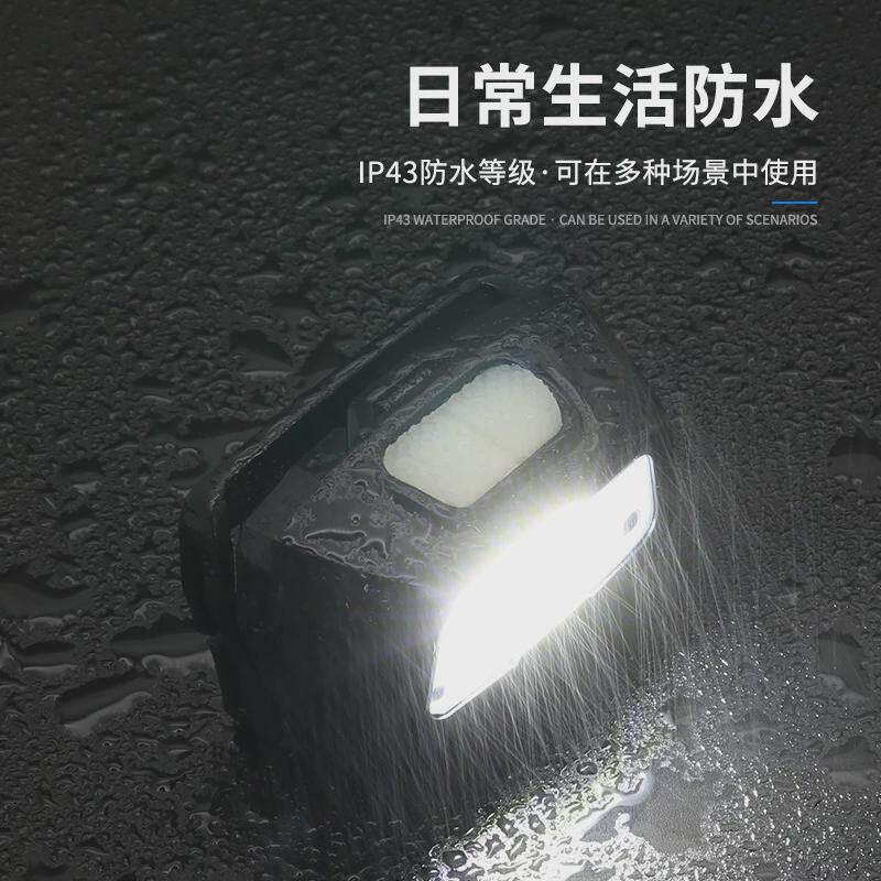 高亮头戴式智能感应夜钓头灯防水LED户外迷你矿灯COB工作灯