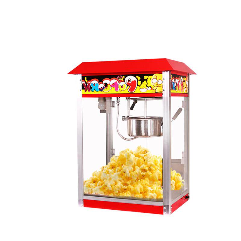 吉质爆米花机商用台式电动屋顶小型爆玉米花全自动爆谷机