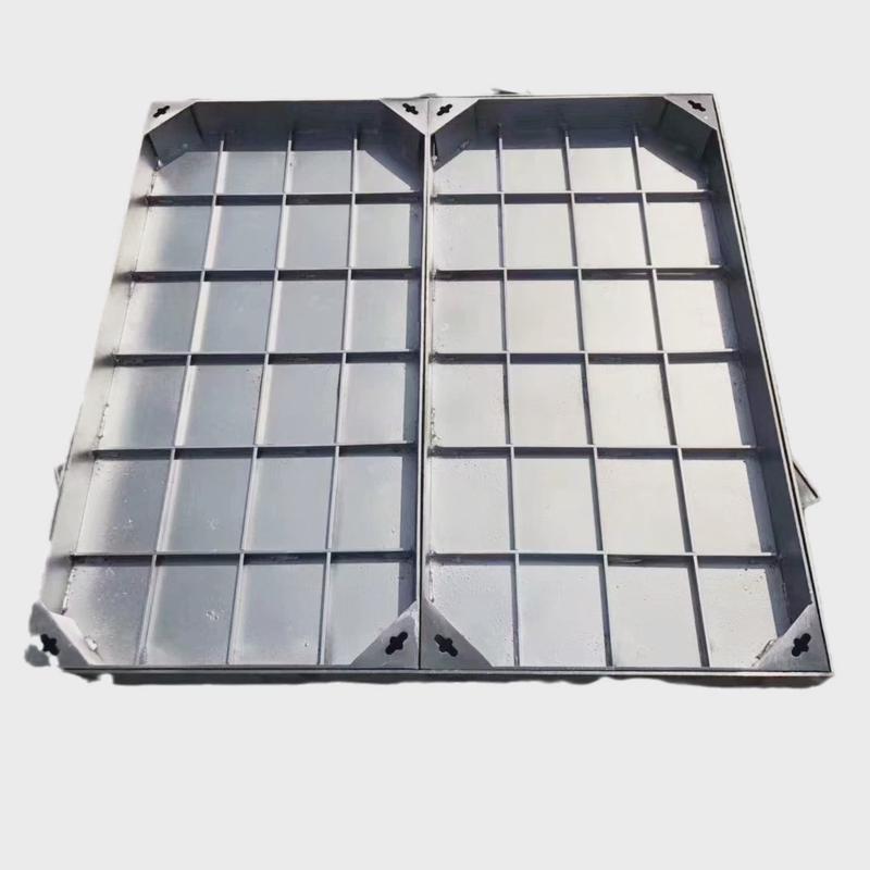 不锈钢隐形井盖窖井盖雨水砖下沉式井盖304电力电缆铺方形井盖