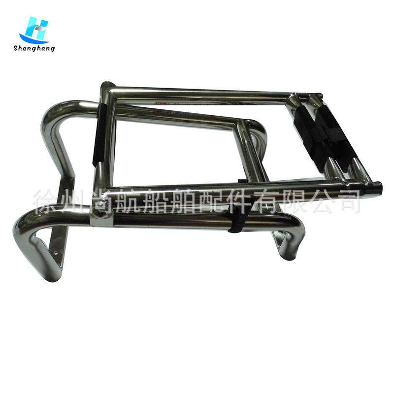 船用五金304不锈钢3节梯子3节折叠梯三节甲板伸缩梯梯,五金/工具,船用变压器,淘宝优惠券,粉丝福利购,淘宝优惠卷