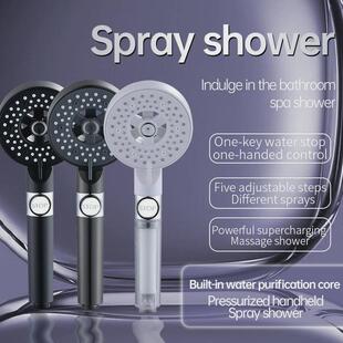 Pressurized shower nozzle Strong sprinkler spraying ability