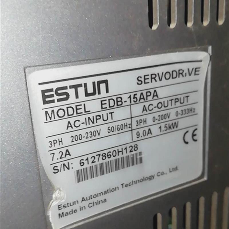 议价A035*旧拆埃斯顿伺服驱动器 EDB-15APA