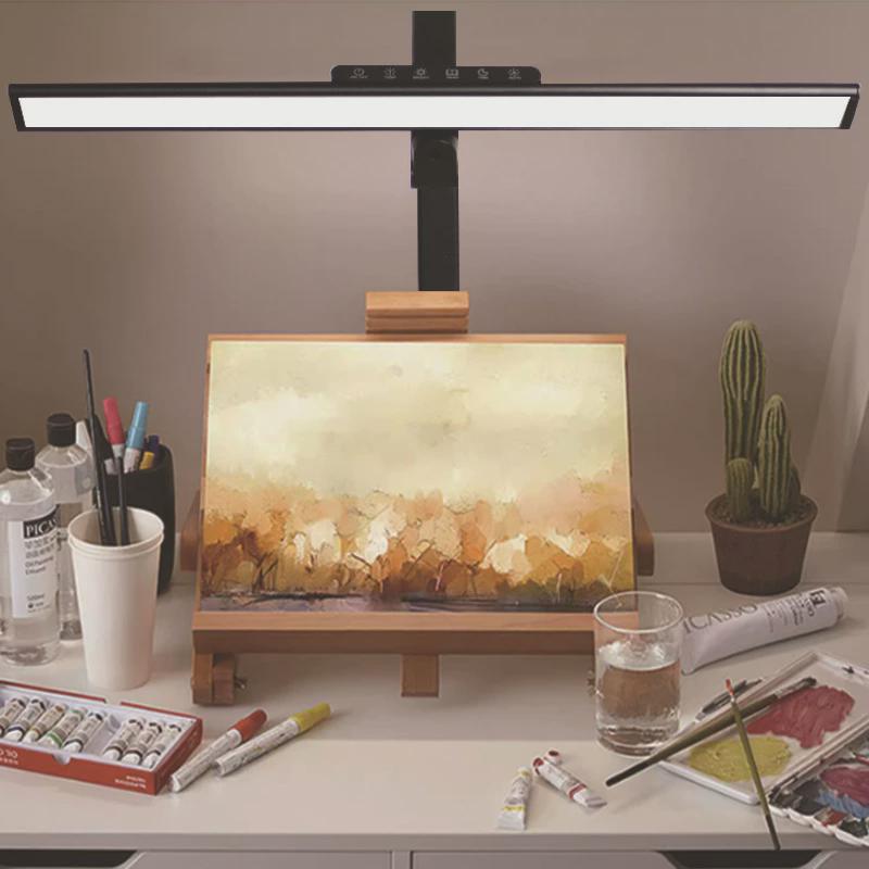 桌灯led夹灯电脑阅读工作灯曲面屏幕补光显示屏夹灯电竞儿童书桌