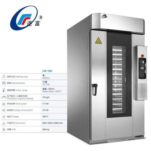 商用红薯烤炉64盘工厂热风旋转炉红苕烤箱大容量旋转炉双车直销