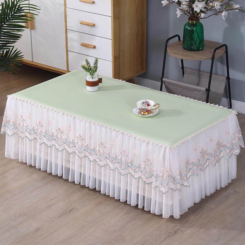 防水防油长方形茶几电视柜皮革桌布防尘罩简约防烫餐全包桌布新款