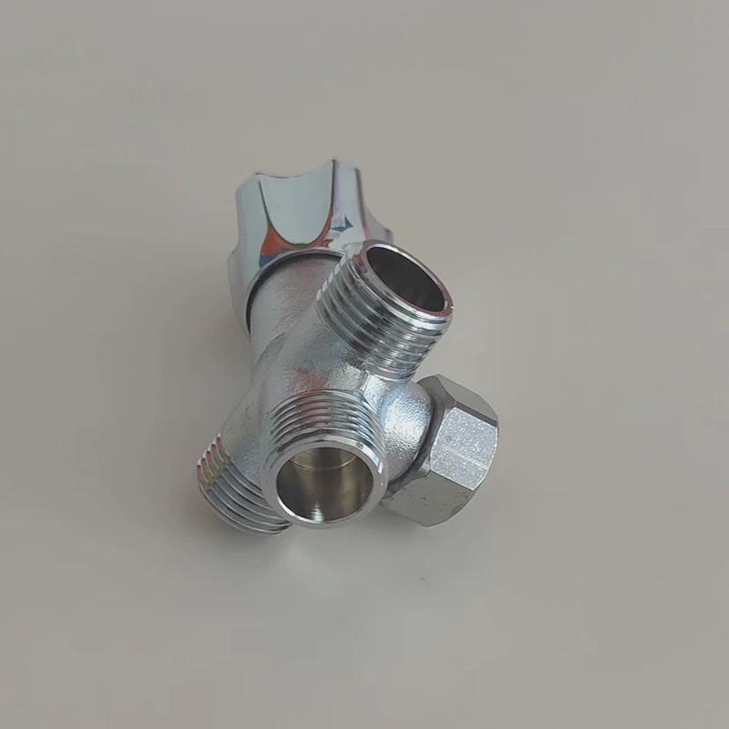 包邮 不锈钢饮水机开水器调温阀4分四通阀温度调节校园开水机配件