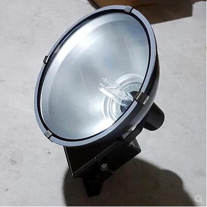 fnn1上海tg165聚光型圆形投光灯250w400w金泛光灯户外防水卤