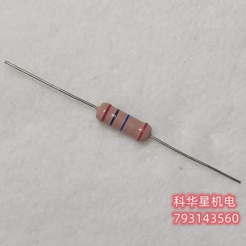ri40圆柱体玻璃釉电阻ri401/4w10k-50m厂价直销热销
