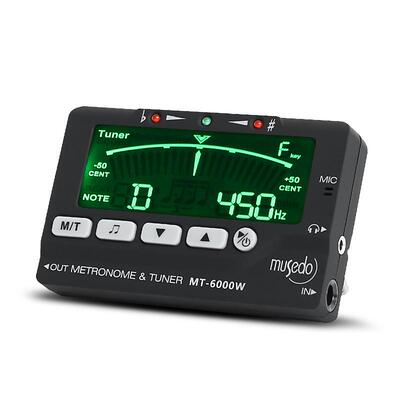 小天使MT-6000W管乐专用调音器萨克斯/小号通用电子校音器节拍器