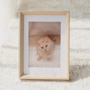 a46寸木质婚纱挂墙照片墙影楼批发画框 定制像框相框摆台5