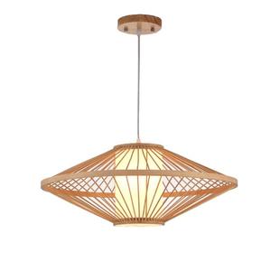 民宿艺竹编灯罩吊灯竹饭店餐厅农庄酒店日式东南亚火锅店灯笼吊灯