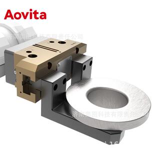 奥图aovita抓末端三指气动夹爪气缸平行夹爪pet-700机器人手夹指